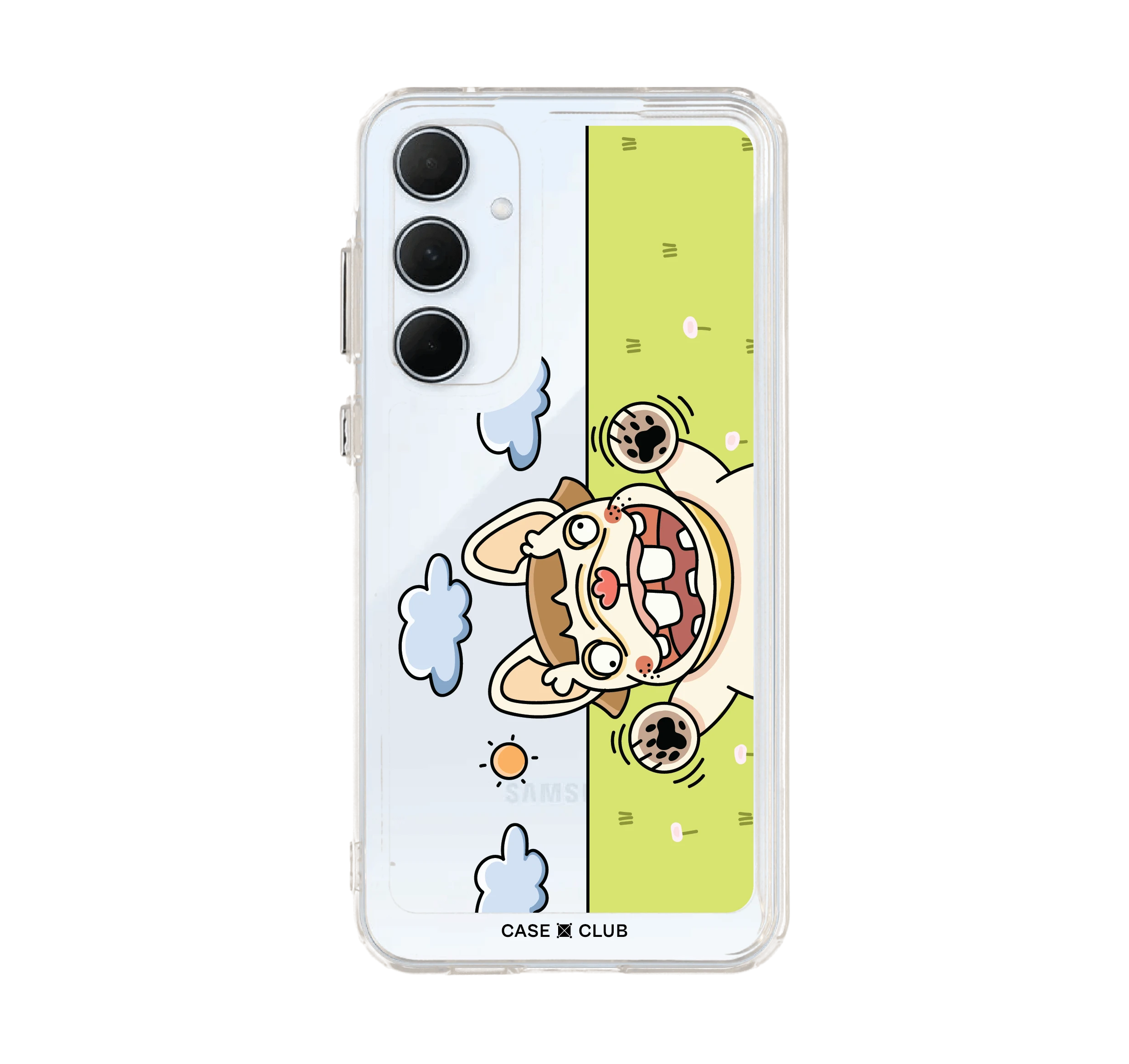 บูลด็อกกับท้องฟ้าอันสดใส